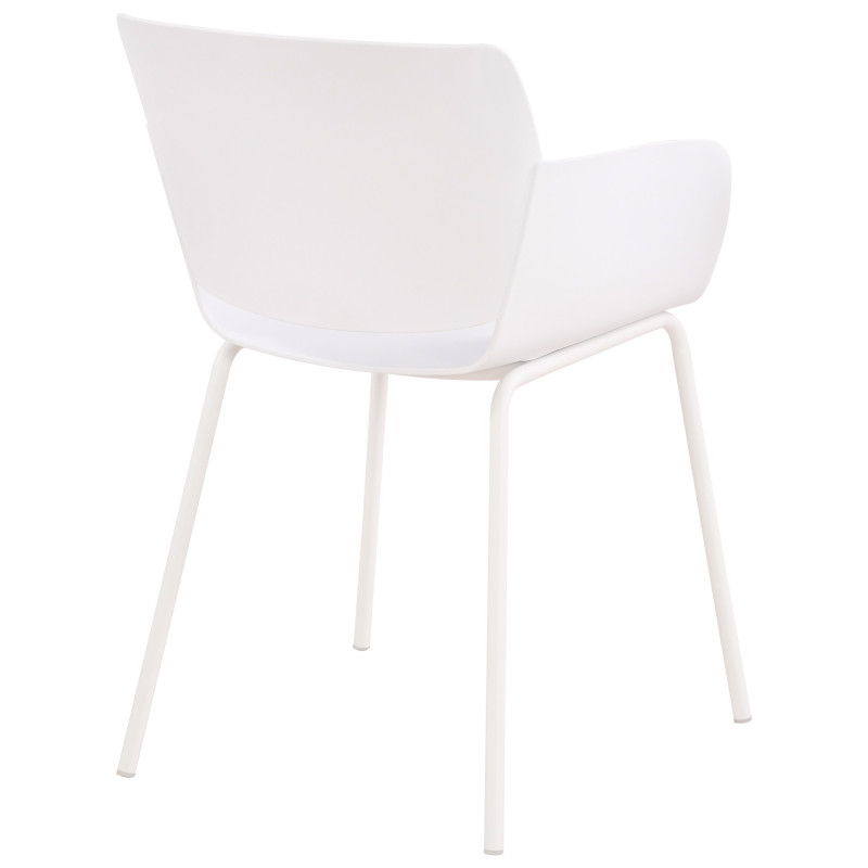 Lot de 2 chaises Alpena en blanc