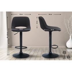 Lot de 2 tabourets de bar...