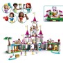 LEGO 43205 Disney Princess Aventures Épiques dans le Château, Jouet Ariel, Vaiana et Raiponce, Figurines Animaux, Enfants Des 6 