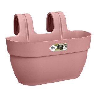 ELHO - Pot de fleurs -  Vibia Campana Easy Hanger Medium - Rose Poussiere - Balcon extérieur - L 24.1 x W 36 x H 26.5 cm