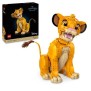 LEGO Disney Classic 43247 Simba, le jeune Roi lion, figurine d'animal collector