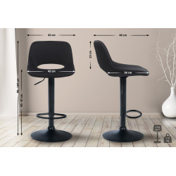 Lot de 2 tabourets de bar...