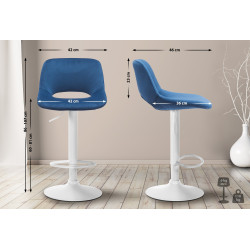 Lot de 2 tabourets de bar...