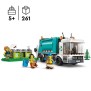 LEGO City 60386 Le Camion de Recyclage, Jouet Camion-Poubelle, Jeu Éducatif Enfants 5 Ans