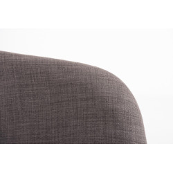 Chaise de salle à manger Magnus tissu gris