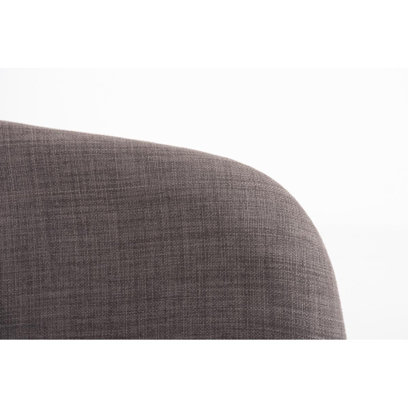 Chaise de salle à manger Magnus tissu gris