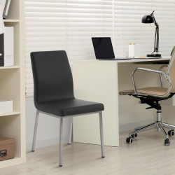 Chaise de salle à manger Colmar noire