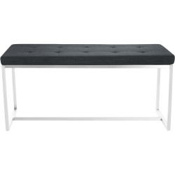 Banc Barci FABRIC gris foncé