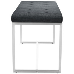 Banc Barci FABRIC gris foncé