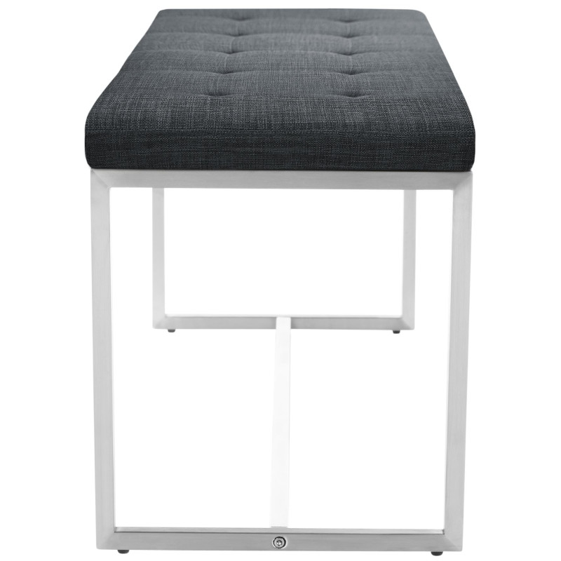 Banc Barci FABRIC gris foncé