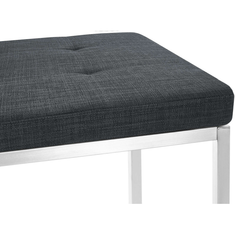 Banc Barci FABRIC gris foncé