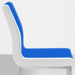 Chaise de salle à manger Colmar, blanche