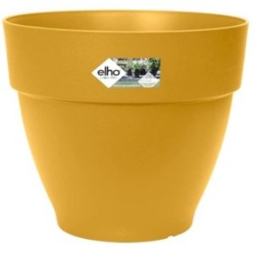 Pot De Fleurs Rond VIBIA - Plastique Réservoir - Ш35 - Terre cuite