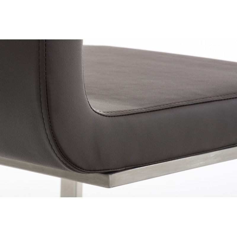 Chaise de salle à manger Belfort marron