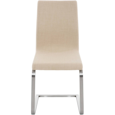 Chaise de salle à manger Belfort TISSU crème