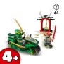 LEGO NINJAGO 71788 La Moto Ninja de Lloyd, Jouet Enfants 4 Ans, Jeu Éducatif, 2 Minifigurines