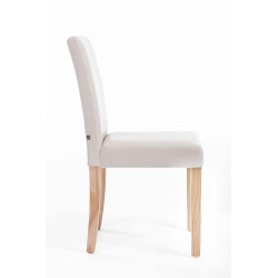 Chaise de salle à manger Ina Natura crème