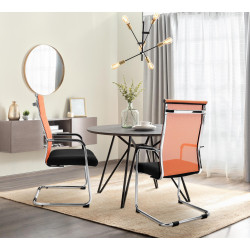 Chaise de salle à manger Brenda orange