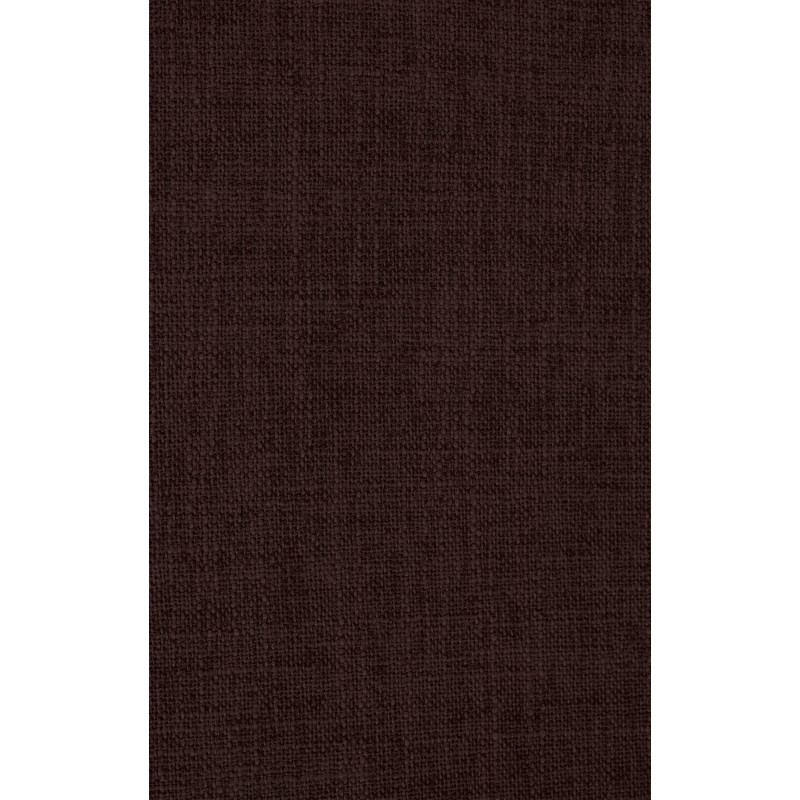 Chaise visiteur Kingston en tissu noyer/marron