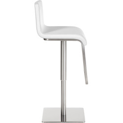 Tabouret de bar Limon E blanc