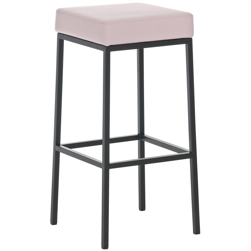 Tabouret de bar Montréal B80 rose