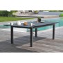 Table de jardin rectangulaire extensible - Gris anthracite - Aluminium - 12 personnes - 240/300 x 100 cm - MIAMI - DCB GARDEN