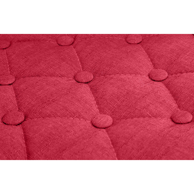 Tabouret de bar Dublin FABRIC C rouge