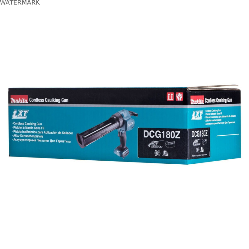 Pistolet à silicone Makita DCG180Z Bleu Blanc