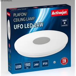 Suspension Activejet AJE-UFO 24W Blanc Argenté 80 24 W Métal (4000 K) (1 Unité)