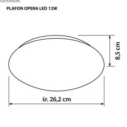 Suspension Activejet AJE-OPERA 12W Blanc 80 12 W