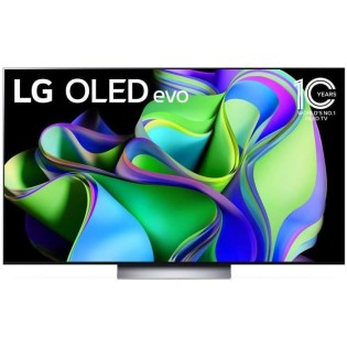 LG 77C3 - TV OLED 77'' (195 cm) - 4K UHD 3840x2160 - Smart TV - Processeur a9 Gen6 - Dolby Atmos - 4xHDMI 2.1 - WiFi