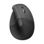 Souris ergonomique - Sans fil - Logitech - Lift - Silencieuse - Graphite