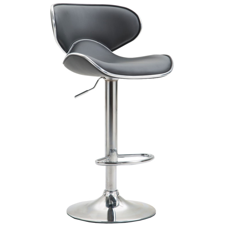 Tabouret de bar Las Vegas V2 chromé gris