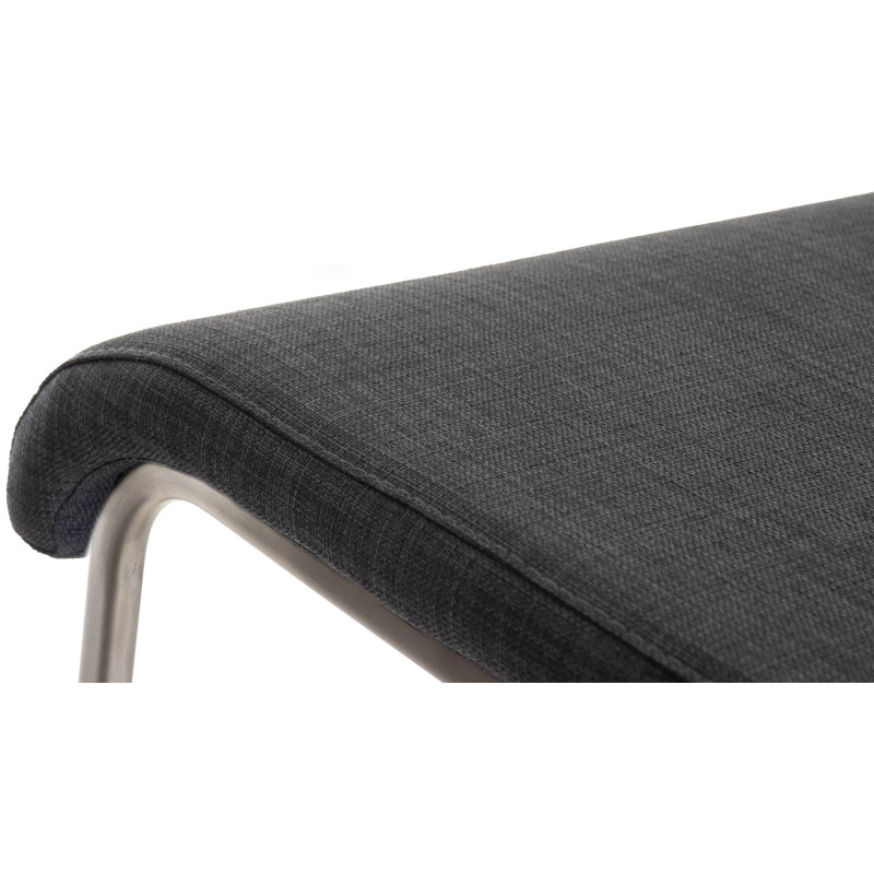 Tabouret de bar Limon E FABRIC gris foncé