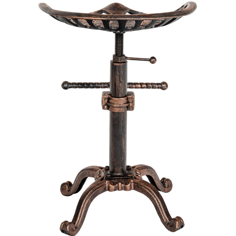 Lot de 2 tabourets de bar Butch bronze