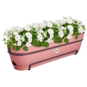 Planteur Rectangle VIBIA - Plastique - Réservoir - Ш70 - Rose Poussiere