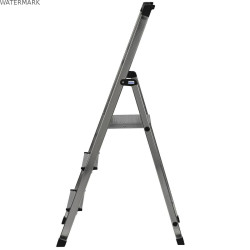 Échelle pliante à 3 marches Krause 126214 Argenté Aluminium