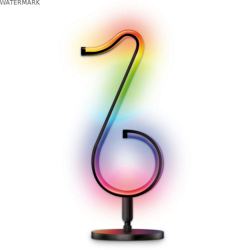 Lampe de bureau Activejet AJE-MELODY RGB Noir Plastique 7 W 5 V