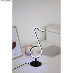 Lampe de bureau Activejet AJE-MELODY RGB Noir Plastique 7 W 5 V