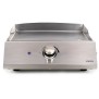 Plancha a gaz - LIVOO - DOC292 - 1 bruleur - Inox