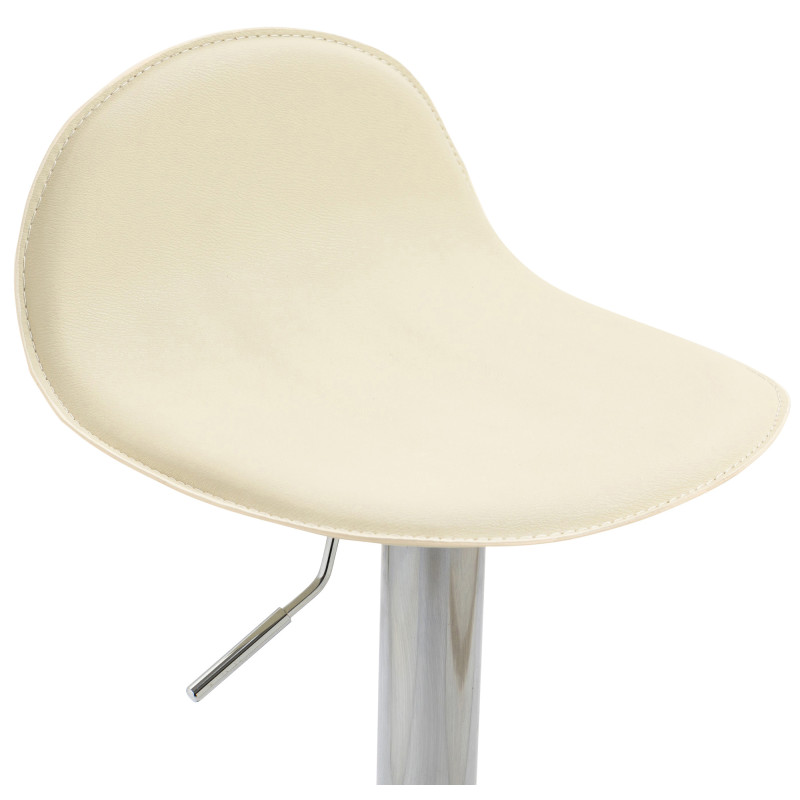Tabouret de bar Lana V2 C crème