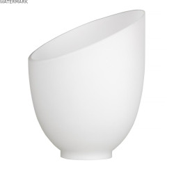 Écran de lampe Activejet Nikita Blanc verre 26 x 12 x 12,5 cm