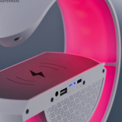 Lampe de bureau Activejet AJE-SOLO RGB Blanc Plastique 2,8 x 43,5 x 8 cm