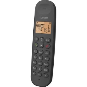 Téléphone fixe sans fil - LOGICOM - DECT ILOA 150 SOLO - Noir - Sans répondeur