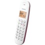 Téléphone fixe sans fil - LOGICOM - DECT ILOA 150 SOLO - Framboise - Sans répondeur