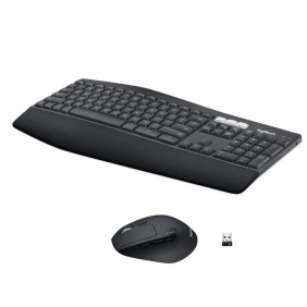 Ensemble Clavier Souris - Sans fil - Logitech - MK850 - AZERTY - Noir