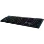 Clavier gamer - Sans fil - Logitech G - G915 Lightspeed - Mécanique - GL CLICKY SWITCH - Rétroéclairé - AZERTY - Noir