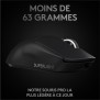 Souris gamer - sans fil - LOGITECH G - PRO X SUPERLIGHT - Noir