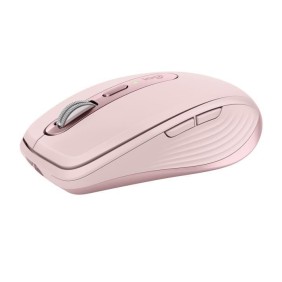 Souris ergonomique - Sans fil - Logitech - MX Anywhere 3 - Rose