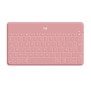 Clavier - Sans fil - Logitech - Keys to Go - 180g - AZERTY - Rose